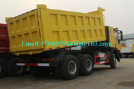 10 camion à benne basculante résistant jaune du rouleur 6x4 pour la solution ZZ3257N3847A de projet de route