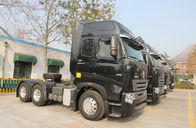 Camions noirs du tracteur 6x4 de Sinotruk Howo pour routes normales/dures ZZ4257V3247N1B