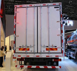 Camion facultatif de boîte de cargaison de la couleur 4x2, camion résistant de boîte avec la cabine HW76