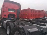 420 camion de tête de tracteur de HP Sinotruk Howo 6x4 avec la cabine de dormeurs du double HW79