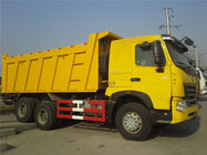 Grand camion à benne basculante jaune, camions- 6x4 rigides utilisés dans le mien de ZZ3257N3847A