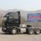 Camion de tracteur de Howo Sinotruk 6x4 de la cabine HW76, biens diesel de camion du tracteur 371HP