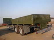 Camion résistant 2/3 axes de cargaison de remorques de SINOTRUK 40ft semi avec 40-60 tonnes de Cabuge