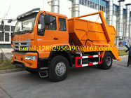 Ville nettoyant le camion à ordures 12 -14 CBM ZZ1167H501GD1 de compression de camion de but spécial