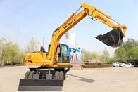 excavatrice de taille moyenne de machines mobiles de terre lourde de profondeur maximum de 5050mm 15 tonnes