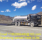 4x2 camion de pulvérisateur d'asphalte de l'EURO 3, machine de pulvérisation 9-12m/minute d'asphalte