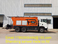 Machine HRF-100 25000kg de boue d'asphalte de l'équipement 10m3 d'entretien des routes de bitume