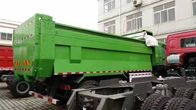 Roue RHD du vert 10 20 marque du camion à benne basculante de tonne SINOTRUK avec la direction ZF8118 allemande