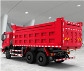 Le camion à benne basculante de extraction de l'euro II rouge de SINOTRUK avec Φ420mm choisissent l'embrayage sec de plat