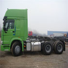 10 camion de remorque de tracteur de la roue 6x4 371hp pour la couleur facultative de Transpotation de route