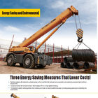 La grue mobile de 120 tonnes de SANY XCMG/Off Road hydrauliques tendent le cou l'économie d'énergie RT120U
