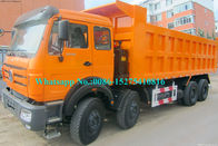 Camion à benne basculante du nord orange de benz de BEIBEN, 12 camion- du rouleur 8x4 NG80B