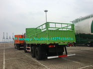 6x4 30 véhicule lourd vert de mur latéral de camion de cargaison de la tonne 380hp avec le moteur de Weichai