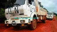 Camion résistant 6x6 de barrière de camion de NG80B V3 2638 avec la marque du nord de benz de boîte de vitesse RAPIDE