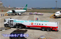 L'avion Refueler de camion de but spécial de Howo 46000L 35000L troque la puissance du moteur 380hp :