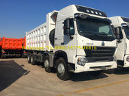 Camion de déchargeur de transport de décharge de sable de SINOTRUCK HOWO A7 420hp 8x4 pour le marché du Ghana