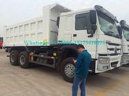 10 technologies blanche de Volvo de déchargeur de décharge d'exploitation de rouleur de la couleur HOWO 371/336/290/266HP 6x4/camion- pour le Laos Myanmar