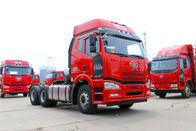 La couleur rouge JH6 10 roule le camion de remorque du tracteur 6x4 avec l'axe simple de la réduction 457 de FAW