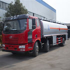 Camion de pétrolier de l'euro 2, FAW J6 6*2 20000 litres de camion diesel avec la pompe à essence