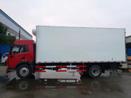 Petits camions réfrigérés blancs 4x2 ou rouges avec le matériel de cargaison d'acier inoxydable