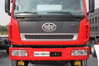 Couleur rouge manuelle de camion résistant du déchargeur 6*4 de camion à benne basculante de FAW JIEFANG J5P