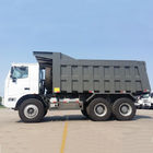 Euro deux tonnes de extraction du camion à benne basculante 50/70 tonnes de 6*4 371 puissances en chevaux de type de transmission manuelle
