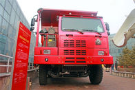 Camion à benne basculante de Sinotruk Howo de couleur rouge 6*4/30 tonnes de camion- de déchargeur d'exploitation