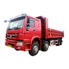 Bas euro résistant de camion à benne basculante de la consommation de carburant HOWO 8x4 deux 251 - 350hp