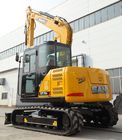 Petite excavatrice de SANY SY75C équipement de creusement de construction de routes de machine/7 tonnes