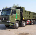 L'euro 2 Howo 8x4 12 roule le camion à benne basculante de camion- de sable/40 tonnes