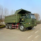 10 camion à benne basculante d'exploitation de Sinotruk 6X4 d'entraînement de roue avec AC26 ZZ5707S3640AJ à axe arrière