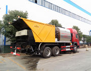 Bitume synchrone d'asphalte du camion 8m3 10m3 de joint de gravier de machines de construction de routes de roues de HOWO 10