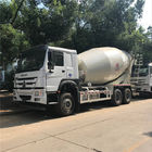 Blanc de camion de mélangeur concret de m3 10 m3 6*4 SINOTRUK HOWO de la maquette chaude 8 avec 371HP
