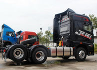 Camion de remorque noir de tracteur de couleur avec les pneus 295/80R22.5 et la vitesse 115km/h maximum