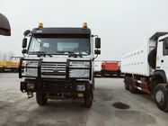 camion à la benne basculante 336HP résistant avec la transmission HW19710 et 9 tonnes d'axe avant
