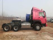 camion de remorque de tracteur du rouleur 6x4 10 avec ZF allemand orientant le réservoir de stockage de pétrole 400L