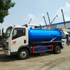 camion d'aspiration d'eaux d'égout de ³ de 266HP 6m pour le type de transmission manuelle sale de l'euro 2 de l'eau