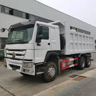 18 pneu du camion de déchargeur de Sinotruk de mètres cubes 371HP 6X4 10 21-30 tonnes de type de transmission manuelle
