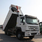 18 pneu du camion de déchargeur de Sinotruk de mètres cubes 371HP 6X4 10 21-30 tonnes de type de transmission manuelle