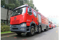 Camion de pompiers de FAW CA131 avec la poudre sèche de mousse de l'eau 8X4