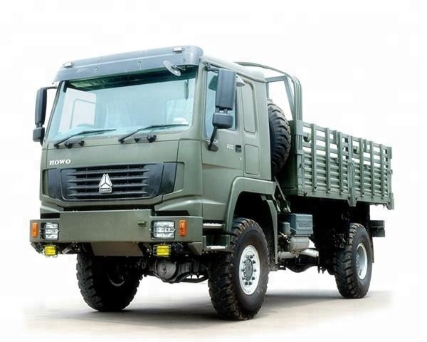 Camion de cargaison de la tonne 8-15 4x4 de l'EURO II, camion lourd ZZ2167M5227 de camion de la cabine HW76