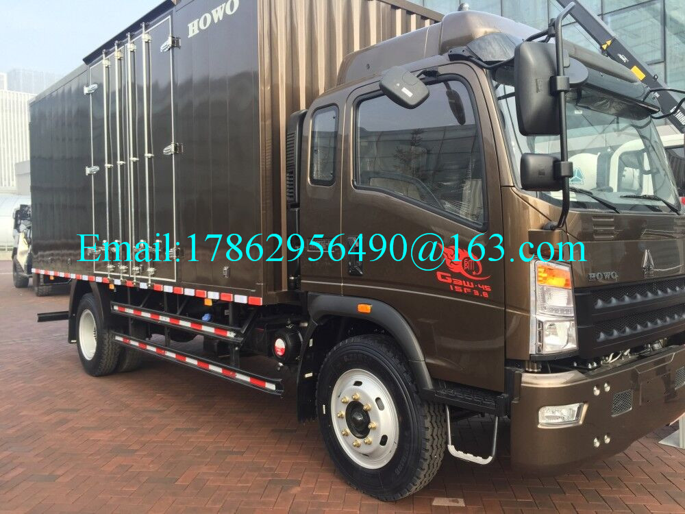 camion lourd 4x2 de cargaison de l'euro II de 266hp HOWO pour le transport ZZ1167M5011W de route