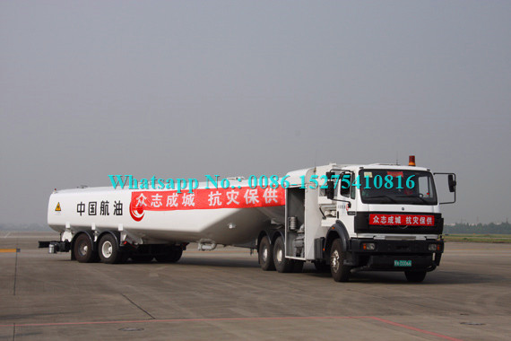 2/3 équipement de ravitaillement d'aviation de camion de but spécial des axes 40000L 35000L