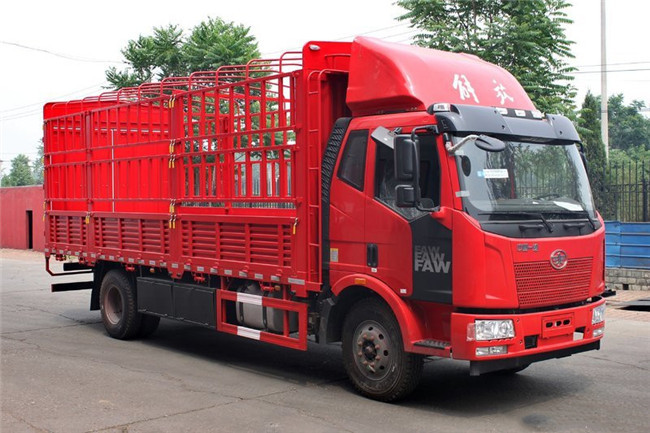 Euro diesel de camion lourd de cargaison de tonne de J6L 1-10 3 48-65km/H à grande vitesse