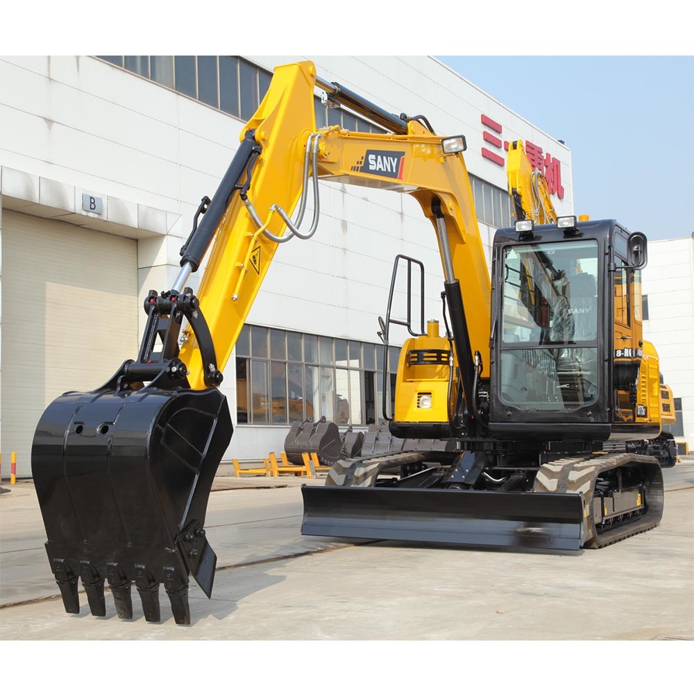 Petite excavatrice de SANY SY75C équipement de creusement de construction de routes de machine/7 tonnes