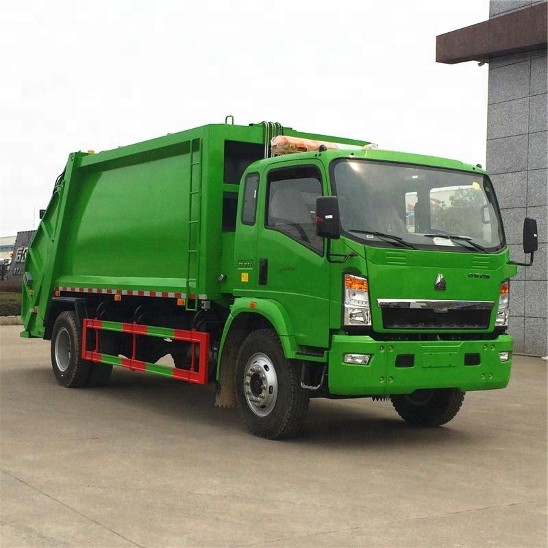 10 euro 3 de Sinotruk Howo 4x2 de camion de véhicule de collecte des déchets de CBM
