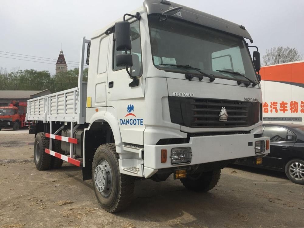 Camion lourd de cargaison de ZZ1167M4611 4x2 avec le déplacement 9.726L et le moteur WD615.87