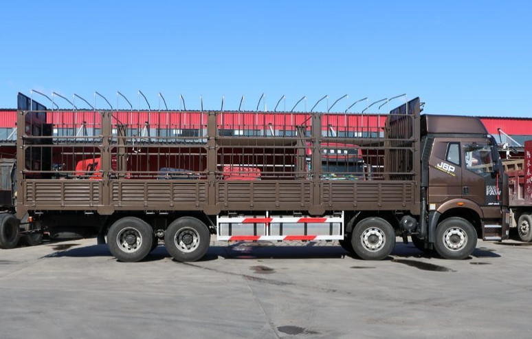 camion diesel de cargaison de 9.65M Upper Load Body 8X4 FAW