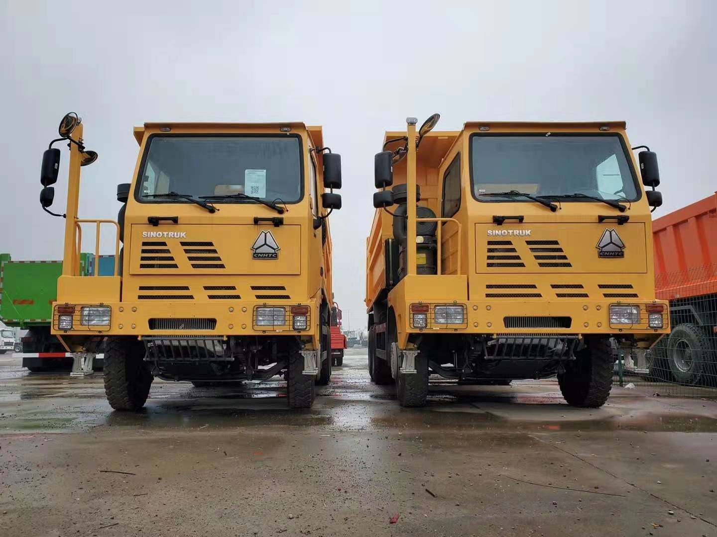 ZZ5707S3840AJ 70 tonnes de camions d'extraction lourds avec la cabine de HW7D