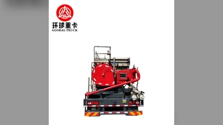 Puissance de camion de réservoir de mortier de gisement de pétrole de Shacman 8x6